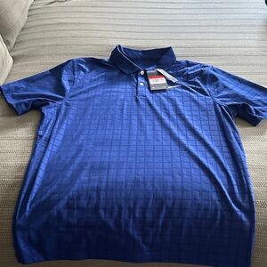 Nike Men's Blue Polo Golf Shirt